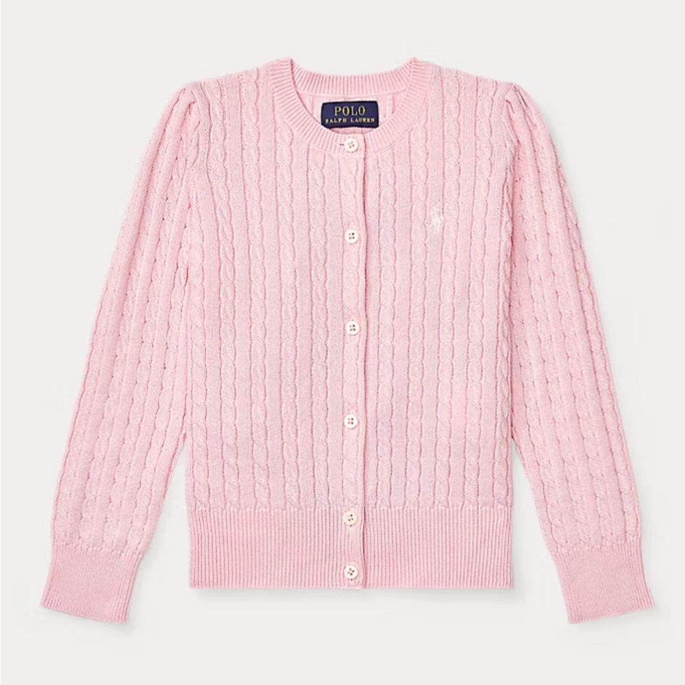 Polo by Ralph Lauren Light Pink Cardigan